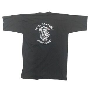 🔥‎ Sons of Anarchy Grim Reaper Graphic T-Shirt – XL – Zahid Store Black Cotton